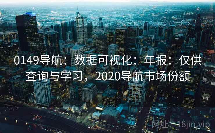 0149导航：数据可视化：年报：仅供查询与学习，2020导航市场份额